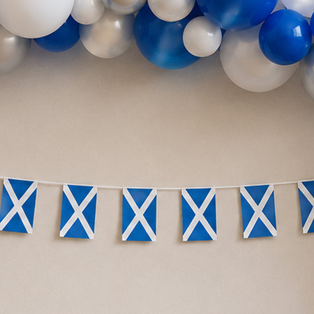 St Andrew's Paper Flag Bunting - 2.4m