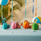 Sea Creature Centrepieces with Soft Tropical Background