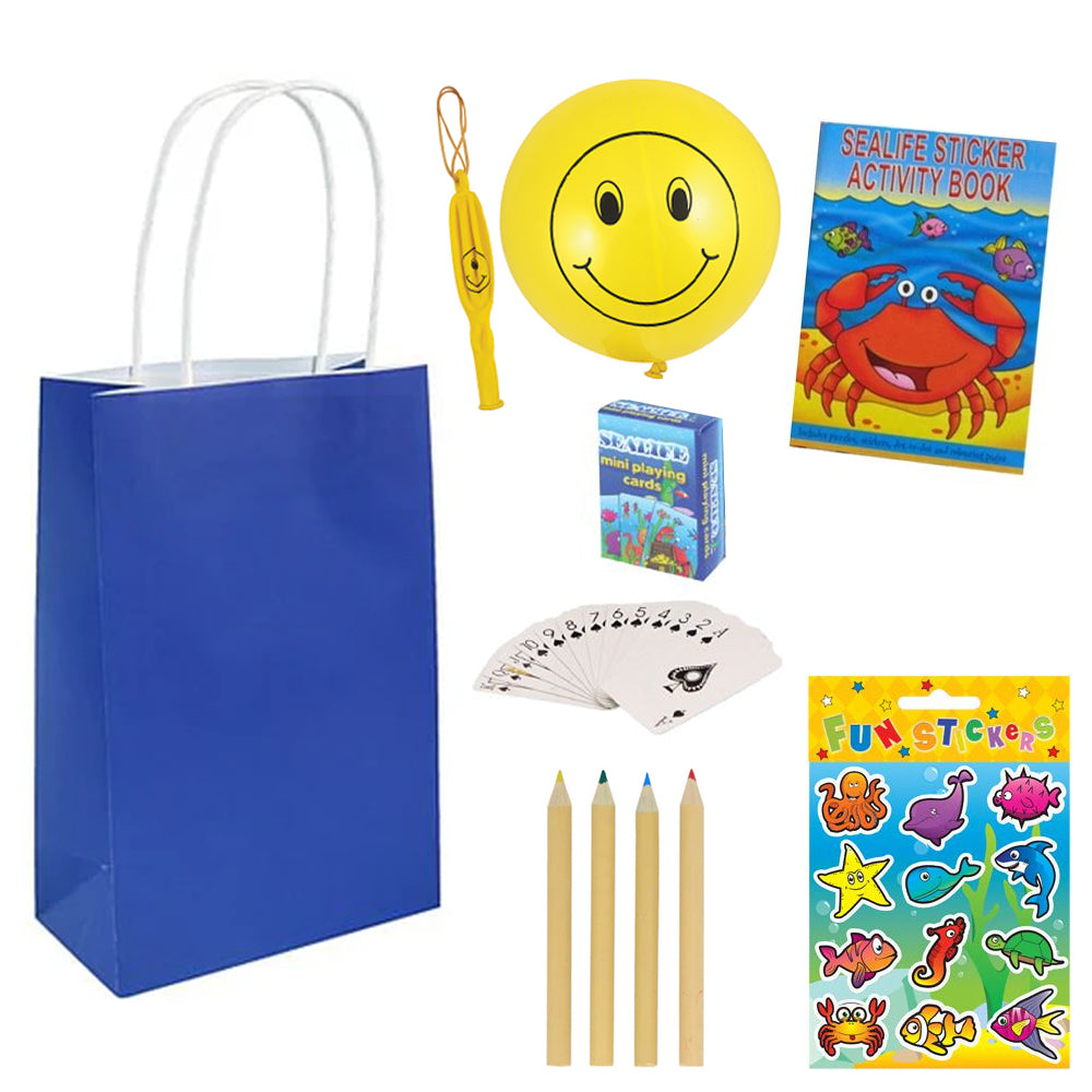 Under The Sea Plastic Free Party Bag Kit with Contents - Each