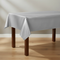 Silver Plastic Tablecloth 1.4m x 2.8m