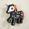 Skeleton Unicorn Piñata - Neutral Wall with Light & Shade