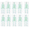 Glow In The Dark Rubber Skeletons - 14cm - Pack of 10