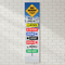 Ski Signpost Banner on White Brick Wall