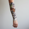 Skull Dice Tattoo Sleeve Worn on Arm