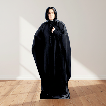 Snape Cardboard Cutout - Clean Wood Floor White Wall
