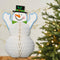 Christmas Snowman Honeycomb Table Centrepiece - 30cm