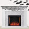 Halloween Spiderweb Fireplace Drape - 2.4m