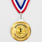 Sports Day Medal White T-Shirt Texture Background