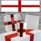 St George's Day Table Setting - Grey Brick Wall