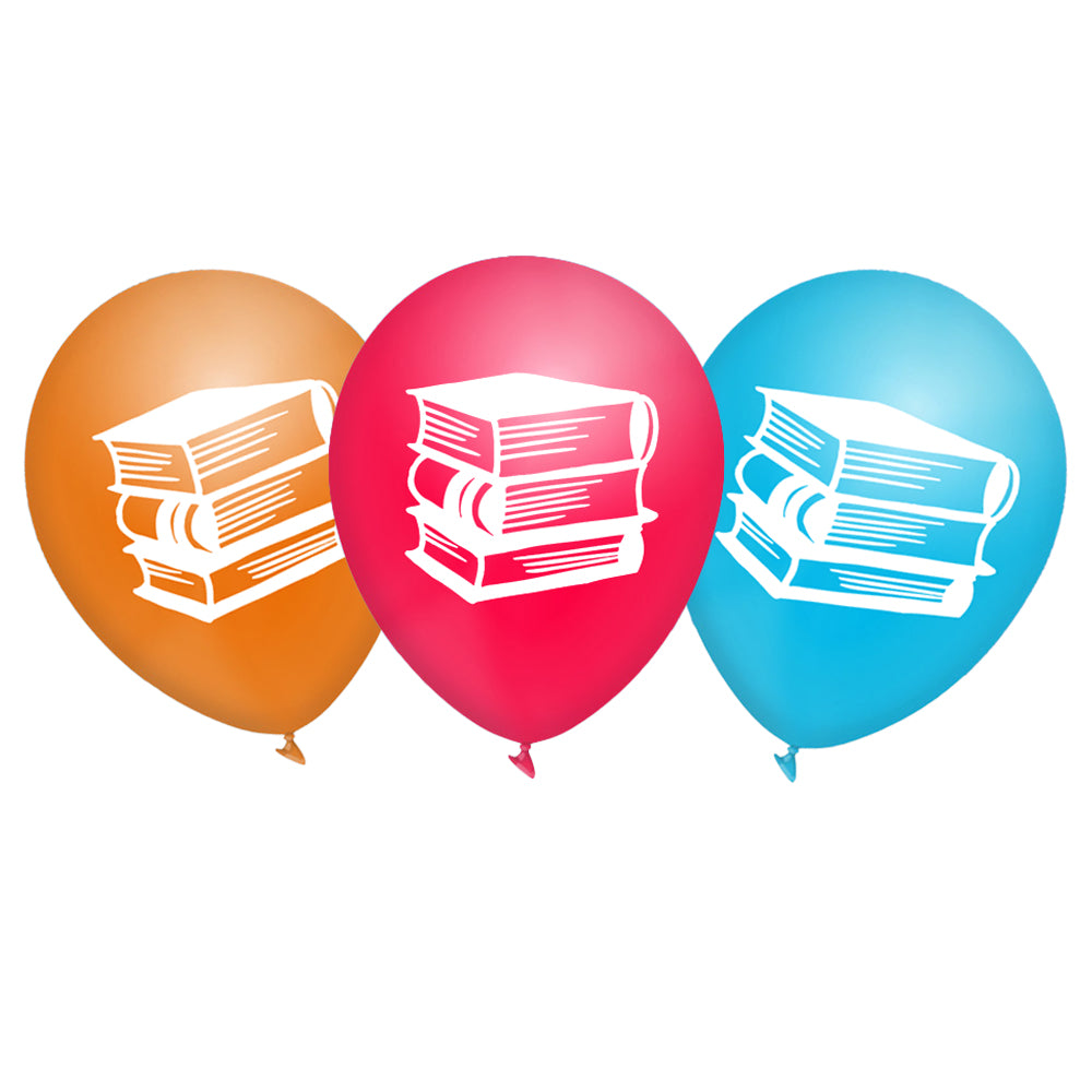 World Book Day Latex Balloons - Pack of 10