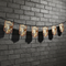 Steampunk Bunting on Grey Brick Wall