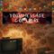 Stranger Things Banner with 80s String Lights