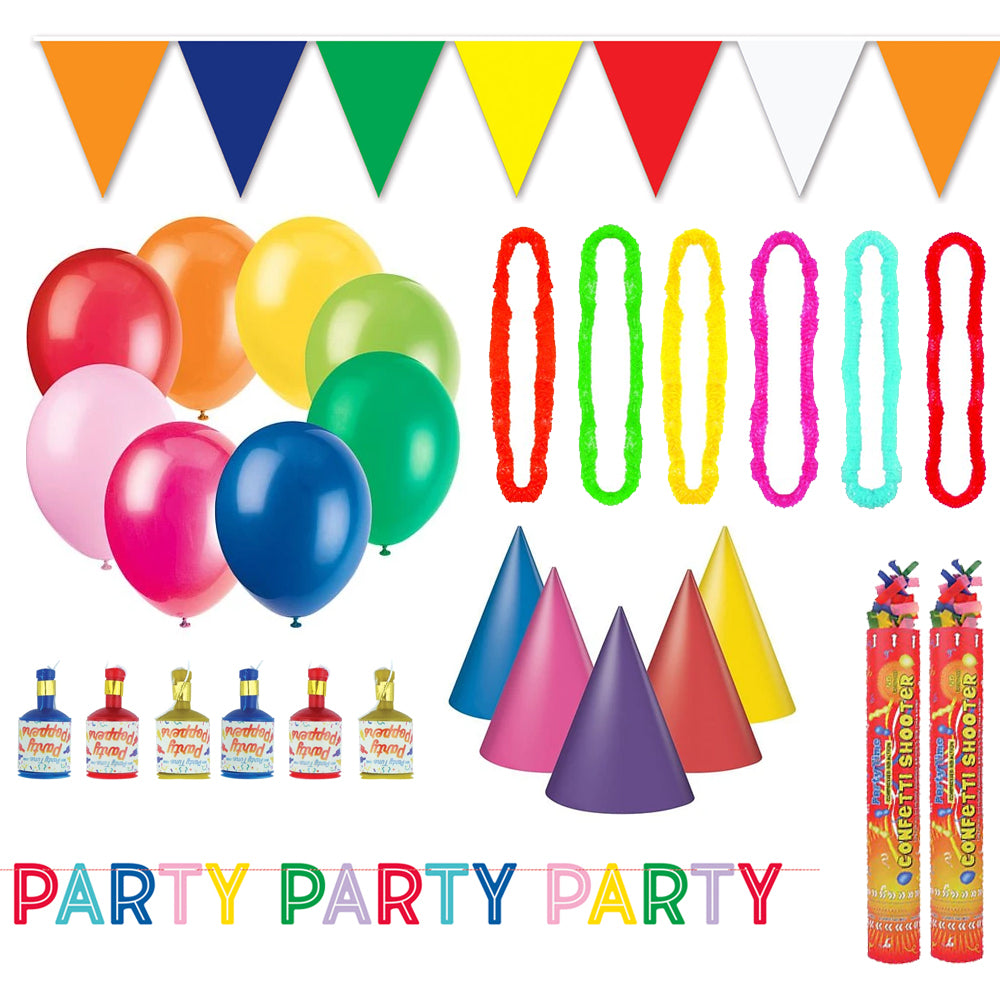 Street Party Decoration and Novelty Celebration Party Pack