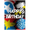 Superheroes Assemble 'Happy Birthday' Poster - A3