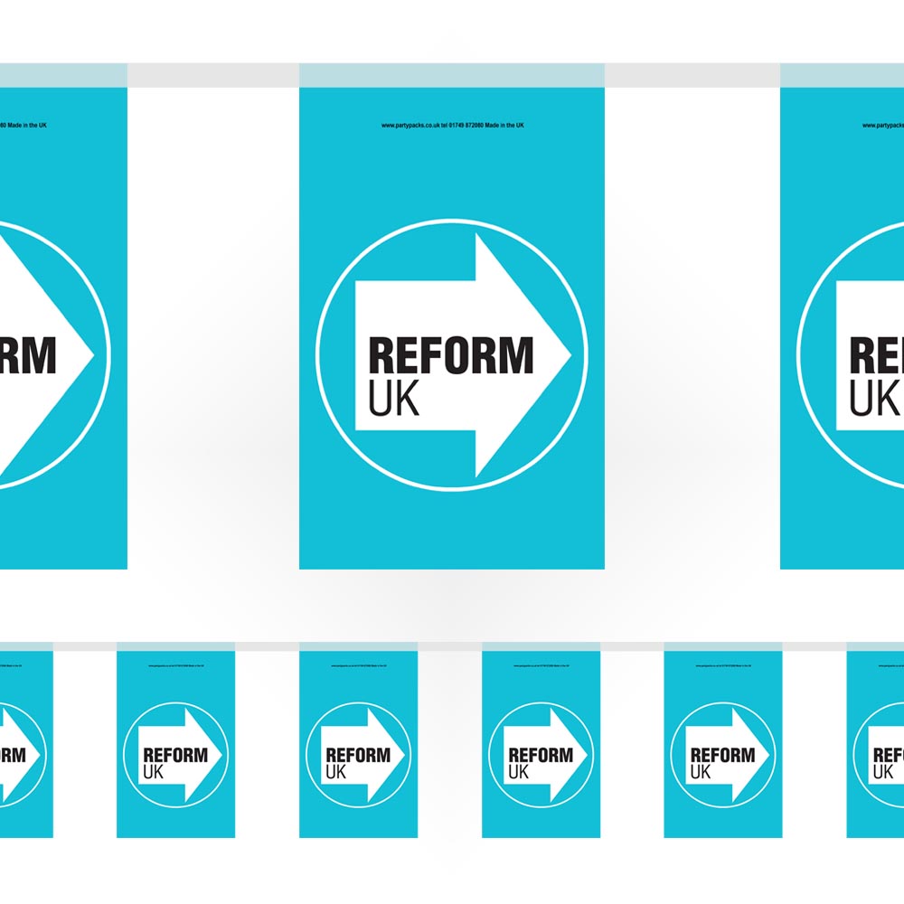 Reforms Stickers Reform Party Poster Decoration - A3 – Party Packs