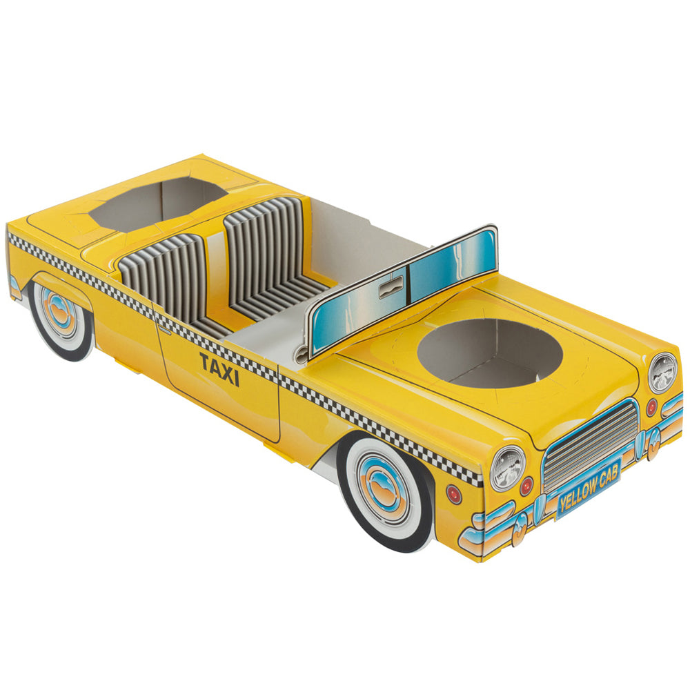 Yellow Taxi Cab Combi Food Box - 29.5cm - Each