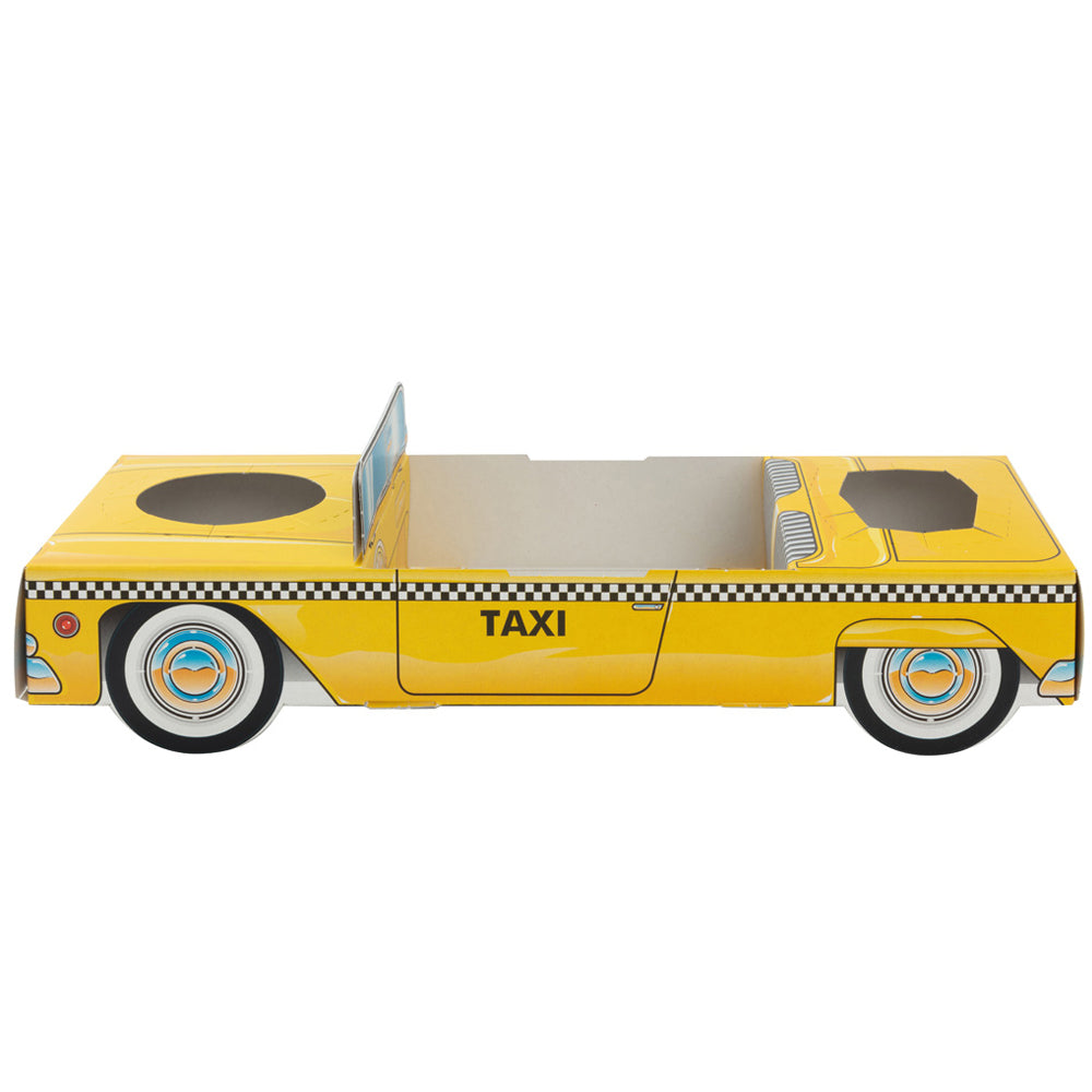 Yellow Taxi Cab Combi Food Box - 29.5cm - Each