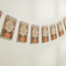 Thanksgiving Bunting - White Fabric Strip