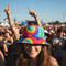 Rainbow Tye Dye Bucket Hat