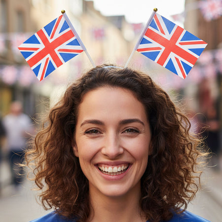 Great Britain Union Jack Flag Headboppers