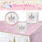 Unicorn Baby Tableware Pack for 8 with FREE Banner!