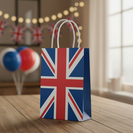 Union Jack Party Bag - Clean Table
