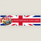 Union Jack Personalised Photo Banner on Plain Wall