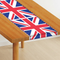 Union Jack Table Runner - Two Front Legs Visible