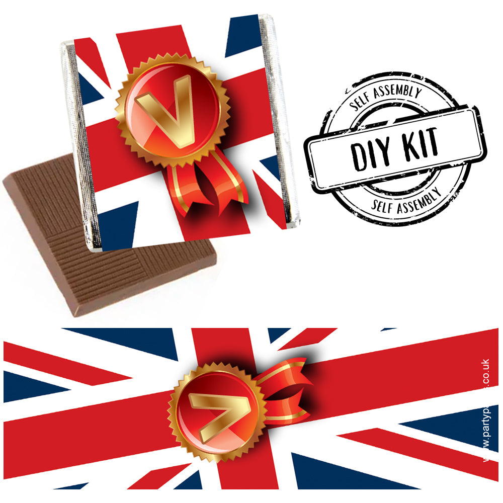 Square Chocolates - VE Day - Pack of 16