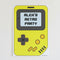 Personalised 1990s Retro Video Game Handset Poster - A3