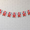 VJ Day Union Jack Flag Paper Bunting Decoration - 2.4m