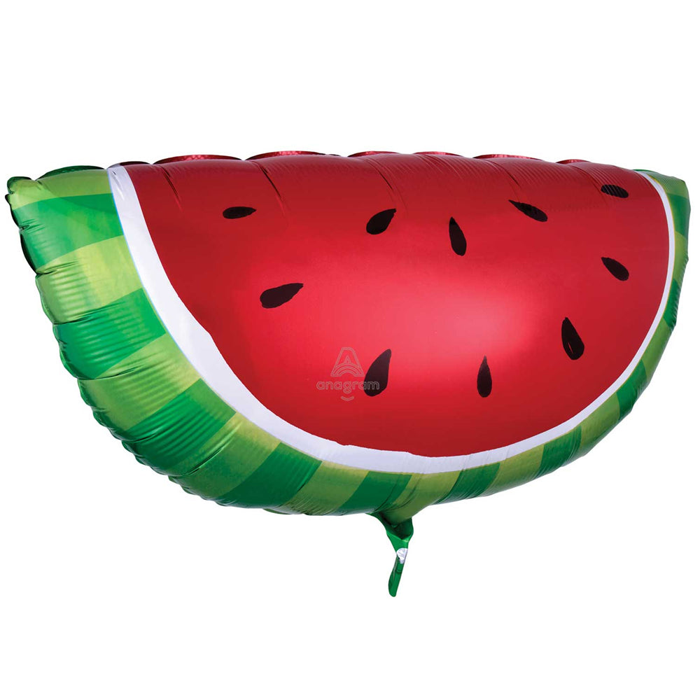 Sliced Watermelon Foil Balloon - 32"