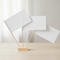 White Table Flags Neutral Background