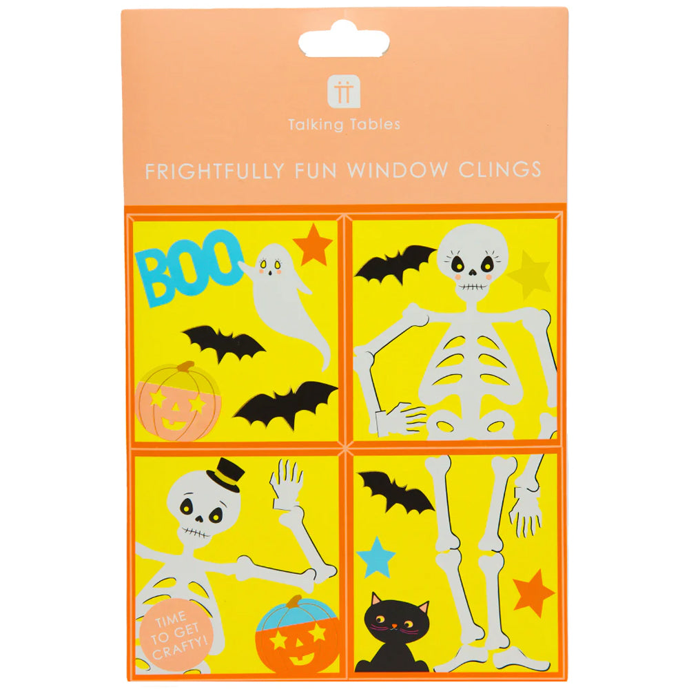 Halloween Window Stickers - 6 Sheets