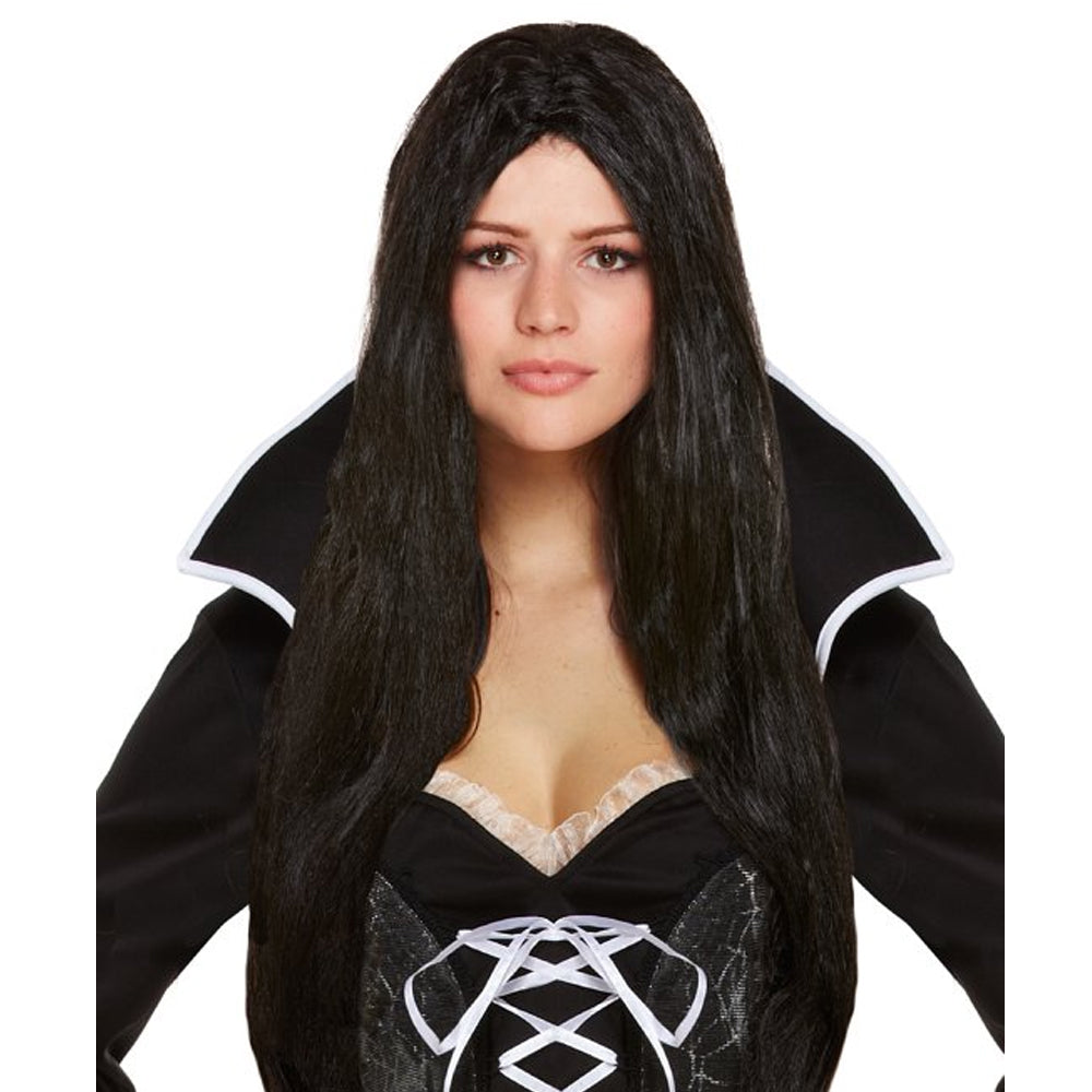 Black Witch Wig - 65cm