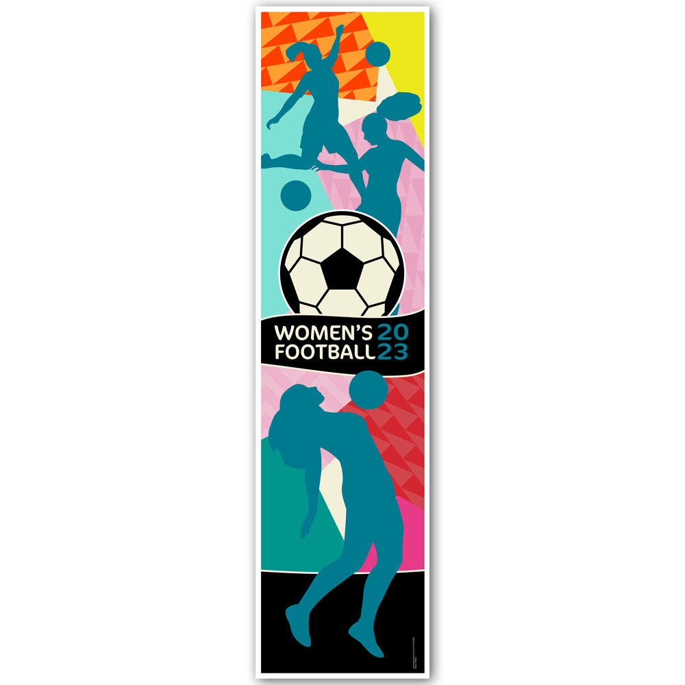 Women's Football 2023 Portrait Banner - 1.2m