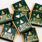 Merry Christmas Tree Foil Neapolitan Square Chocolates - 5g - Each