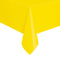 Golden Yellow Plastic Tablecloth 1.4m x 2.8m