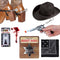 Zombie Cowboy or Cowgirl Fancy Dress Kit