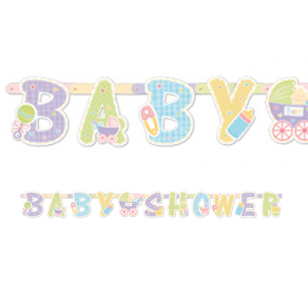 Baby Shower Letter Banner - 1.87m
