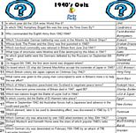 1940s quiz