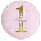 Pink and Gold 1st Birthday Ballerina Foil Balloon - 18