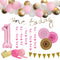 1st Birthday Pink Decoration Party Pack