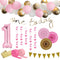 1st Birthday Pink Decoration Party Pack