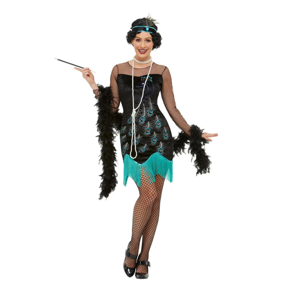 Peacock 1920's Flapper Costume
