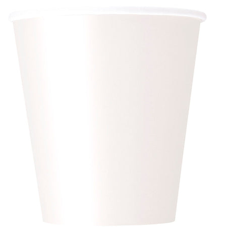 White Cups 266ml (Each)