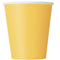 Yellow Cups 266ml (each)