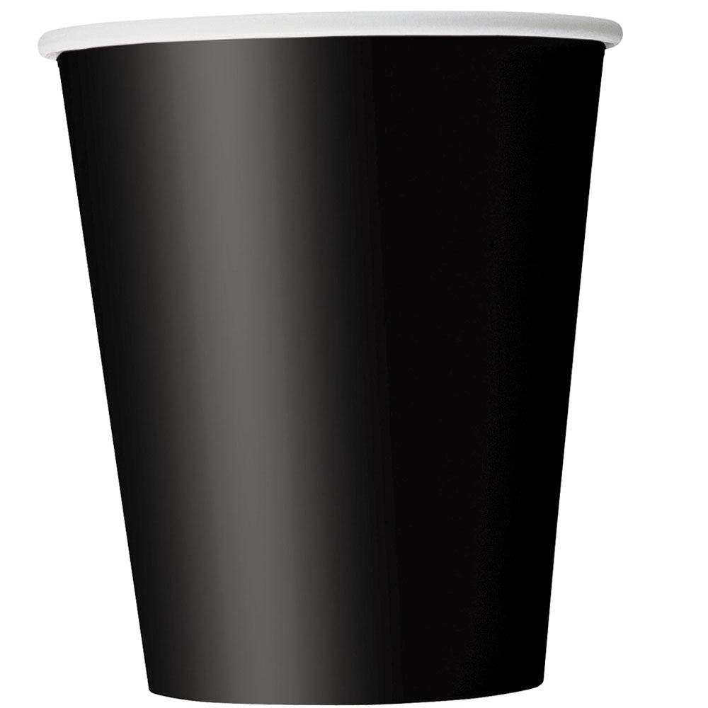 Black Cups - Each - 266ml