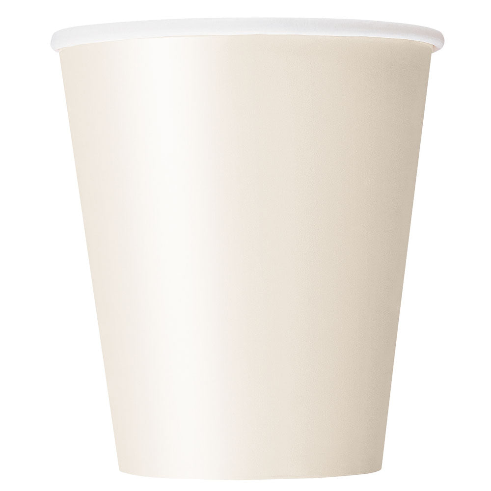 Vanilla Cream/Ivory Cups 266ml (each)