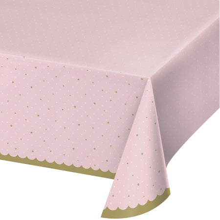 Stylish Swan Party Tablecloth - 137cm x 259cm